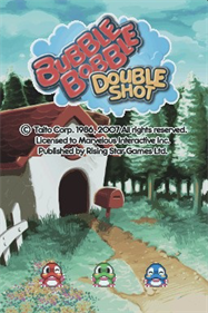 Bubble Bobble: Double Shot - Screenshot - Game Title Image