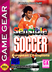 Sensible Soccer: European Champions - Box - Front Image