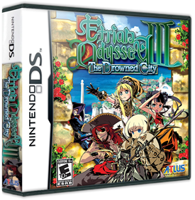 Etrian Odyssey III: The Drowned City - Box - 3D Image