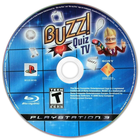 Buzz! Quiz TV - Disc Image