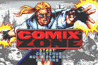 Comix Zone - Screenshot - Game Title Image