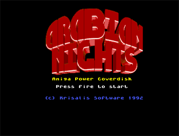 Amiga Power #22 - Screenshot - Game Title Image