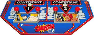 Smash T.V. - Arcade - Control Panel Image