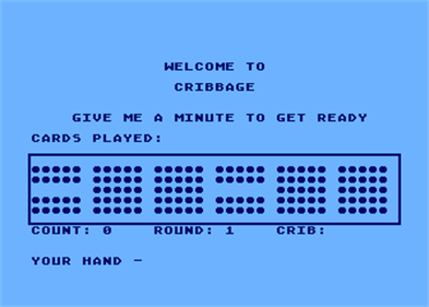 Cribbage (THESIS) - Screenshot - Game Title Image