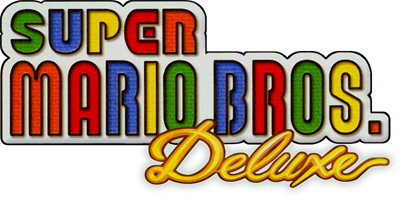 Super Mario Bros. Deluxe - Clear Logo Image