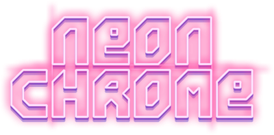 Neon Chrome - Clear Logo Image