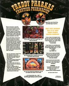 Freddy Pharkas: Frontier Pharmacist - Box - Back Image