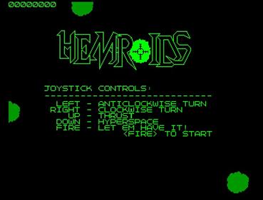 Hemroids - Screenshot - Game Title Image