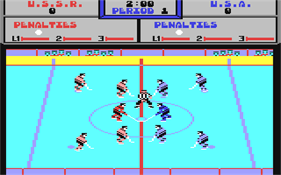 Powerplay Hockey: USA vs. USSR - Screenshot - Gameplay Image