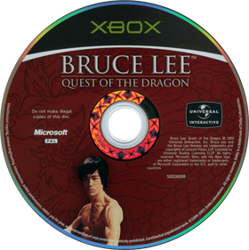 Bruce Lee: Quest of the Dragon - Disc Image