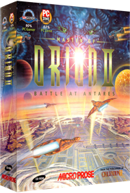 Master of Orion II: Battle at Antares - Box - 3D Image