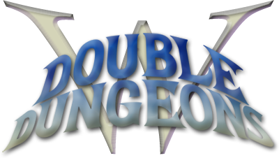 Double Dungeons - Clear Logo Image
