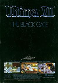 Ultima VII: The Black Gate - Box - Back Image