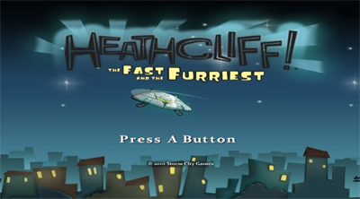Heathcliff: The Fast and the Furriest - Screenshot - Game Title Image