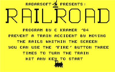 Railroad - Screenshot - Game Title Image