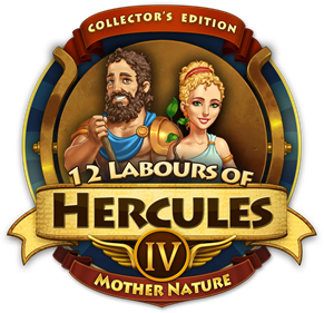 12 Labours of Hercules IV: Mother Nature (Collector's Edition) - Clear Logo Image
