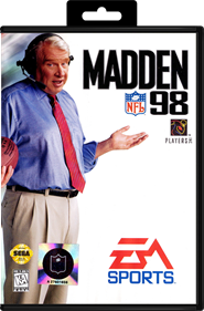 Madden NFL 98 - Box - Front - Reconstructed Image