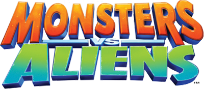 Monsters vs. Aliens - Clear Logo Image