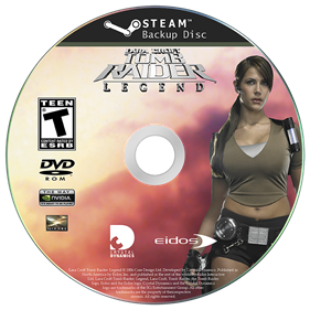 Tomb Raider: Legend - Fanart - Disc