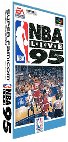 NBA Live 95 - Box - 3D Image