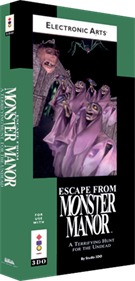 Escape from Monster Manor - Box - 3D Image