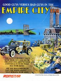 Empire City: 1931 - Advertisement Flyer - Front Image