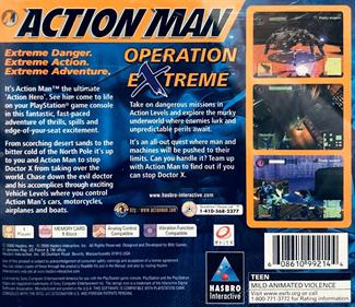 Action Man: Operation Extreme - Box - Back Image