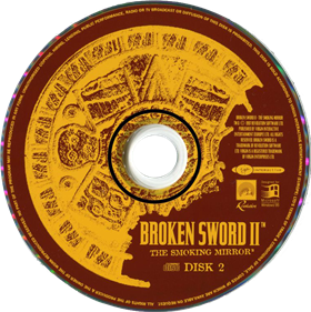Broken Sword: The Smoking Mirror (1997) - Disc Image