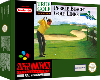 True Golf Classics: Pebble Beach Golf Links - Box - 3D Image