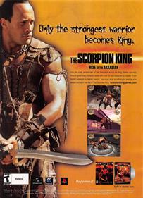The Scorpion King: Rise of the Akkadian - Advertisement Flyer - Front Image