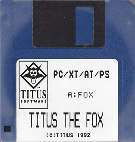 Titus the Fox: To Marrakech and Back - Disc Image