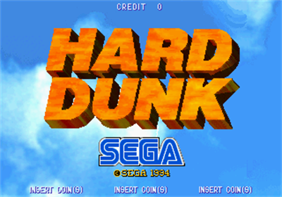 Hard Dunk - Screenshot - Game Title Image