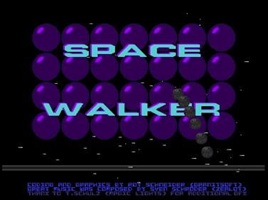 Space Walker - Screenshot - Game Title Image