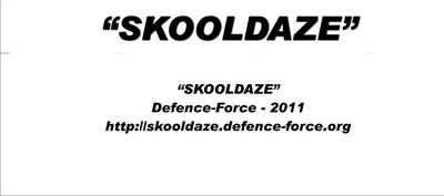 Skool Daze - Box - Back Image