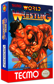 Tecmo World Wrestling - Box - 3D Image