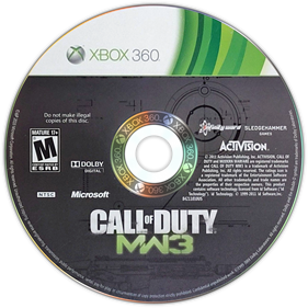Call of Duty: Modern Warfare 3 - Disc Image