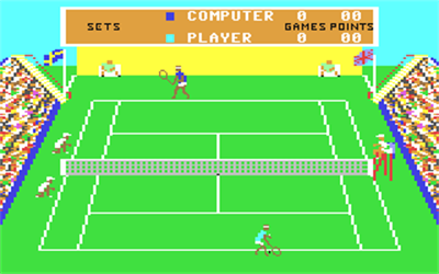 Tournament Tennis - Screenshot - Gameplay Image
