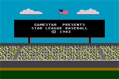 Star League Baseball - Screenshot - Game Title Image