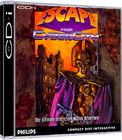 Escape from Cyber City - Box - 3D Image