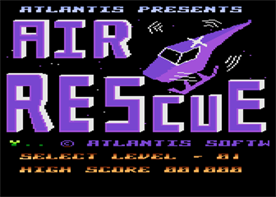 Air Rescue - Screenshot - Game Select Image