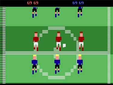 Atari 2600 Soccer - Screenshot - Gameplay Image