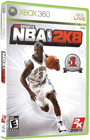 NBA 2K8 - Box - 3D Image