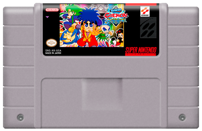 Ganbare Goemon 4: Kirakira Douchuu: Boku ga Dancer ni Natta Riyuu - Fanart - Cart - Front Image