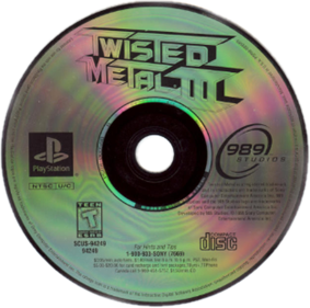 Twisted Metal III - Disc Image