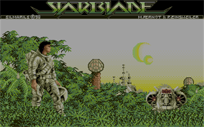 Starblade - Screenshot - Game Title Image