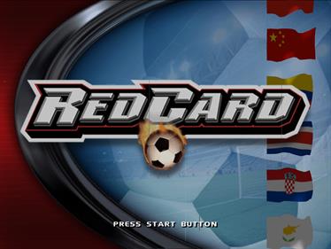 Red Card 2003 - Screenshot - Game Title Image