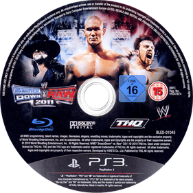 WWE SmackDown vs. Raw 2011 - Disc Image