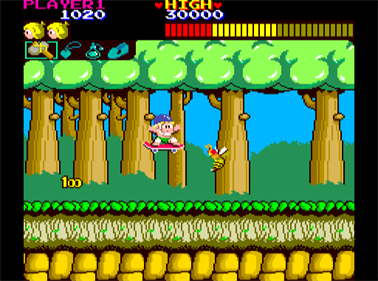 Wonder Boy - Screenshot - Gameplay Image