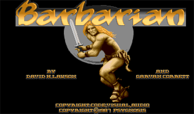 Barbarian - Screenshot - Game Title Image