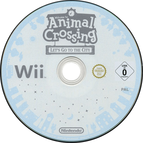 Animal Crossing: City Folk - Disc Image